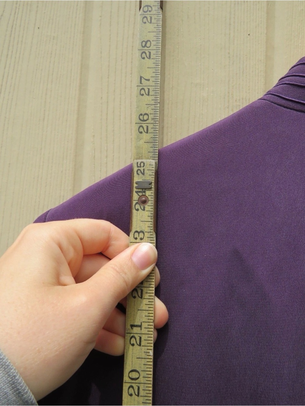 Patrick Purple Mandarin Collar Blazer Jacket - Picture 6 of 7